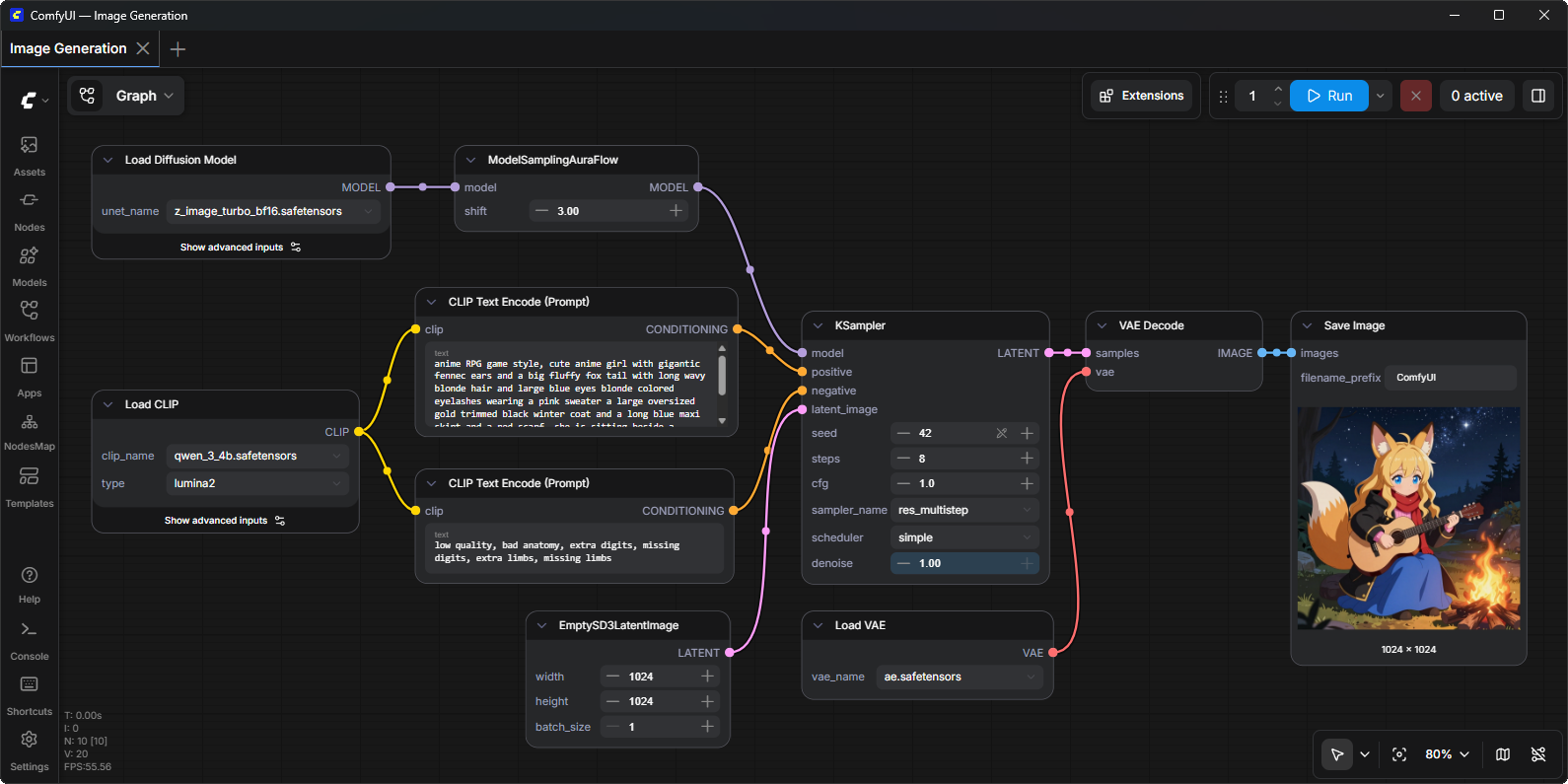 ComfyUI Node Interface